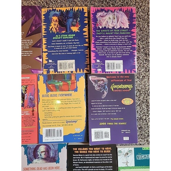 Vintage Lot 13 R.L. Stine Fear Street PB Goosebumps Series 2000 Mummy's Tomb - Picture 10 of 14